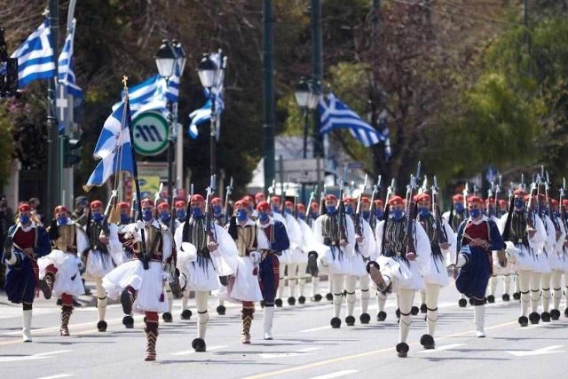 Bicentennial celebrations 1821-2021 - Parade in Athens